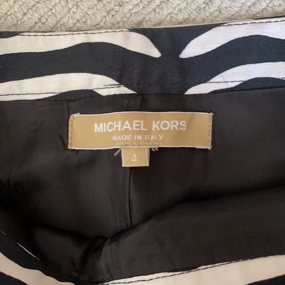 Michael Kors Collection Zebra Print Mini Skirt - Picture 3 of 11